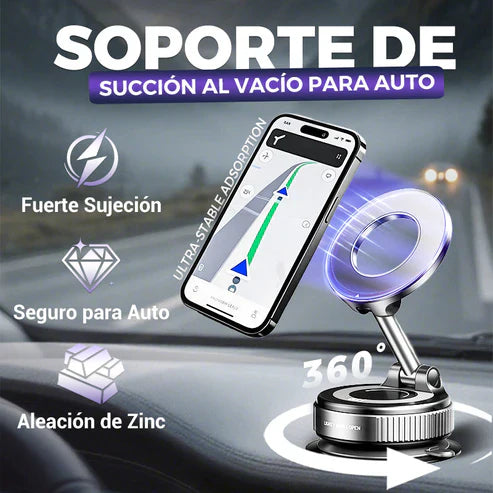 AEROLINK™ – Soporte Magnético 360° con máxima estabilidad.