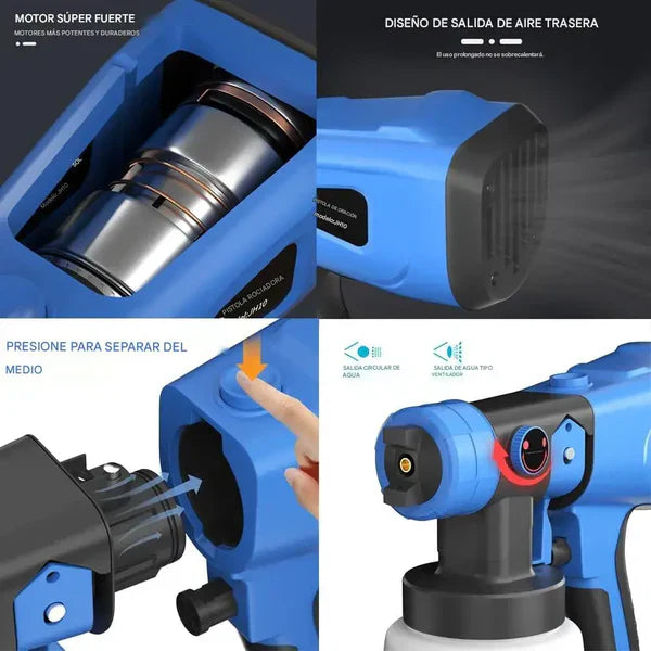 Pulverizador profesional eléctrico de alta presión🔥3 accesorios gratis 🎁