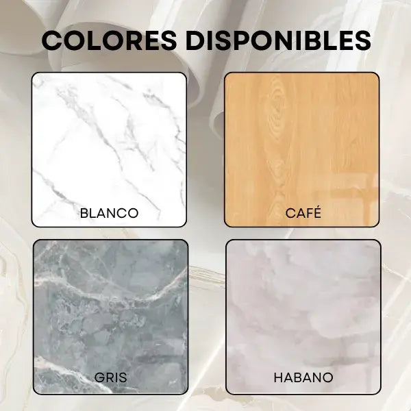 🚨 ¡GRAN LANZAMIENTO! NUEVO PAPEL PVC ADHESIVO CON EFECTO MÁRMOL 60cm X 3m