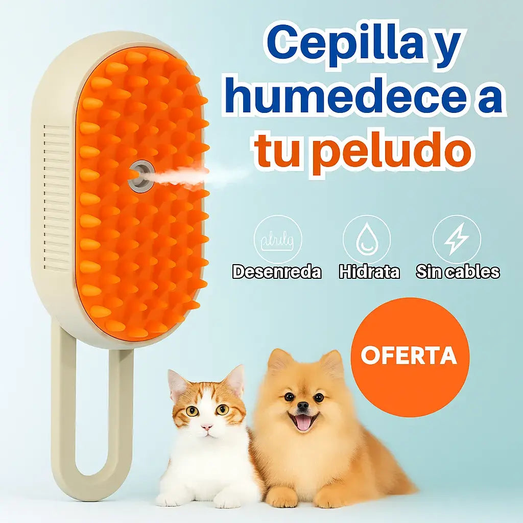 Cepillo de Vapor Profesional– Spa 4 en 1