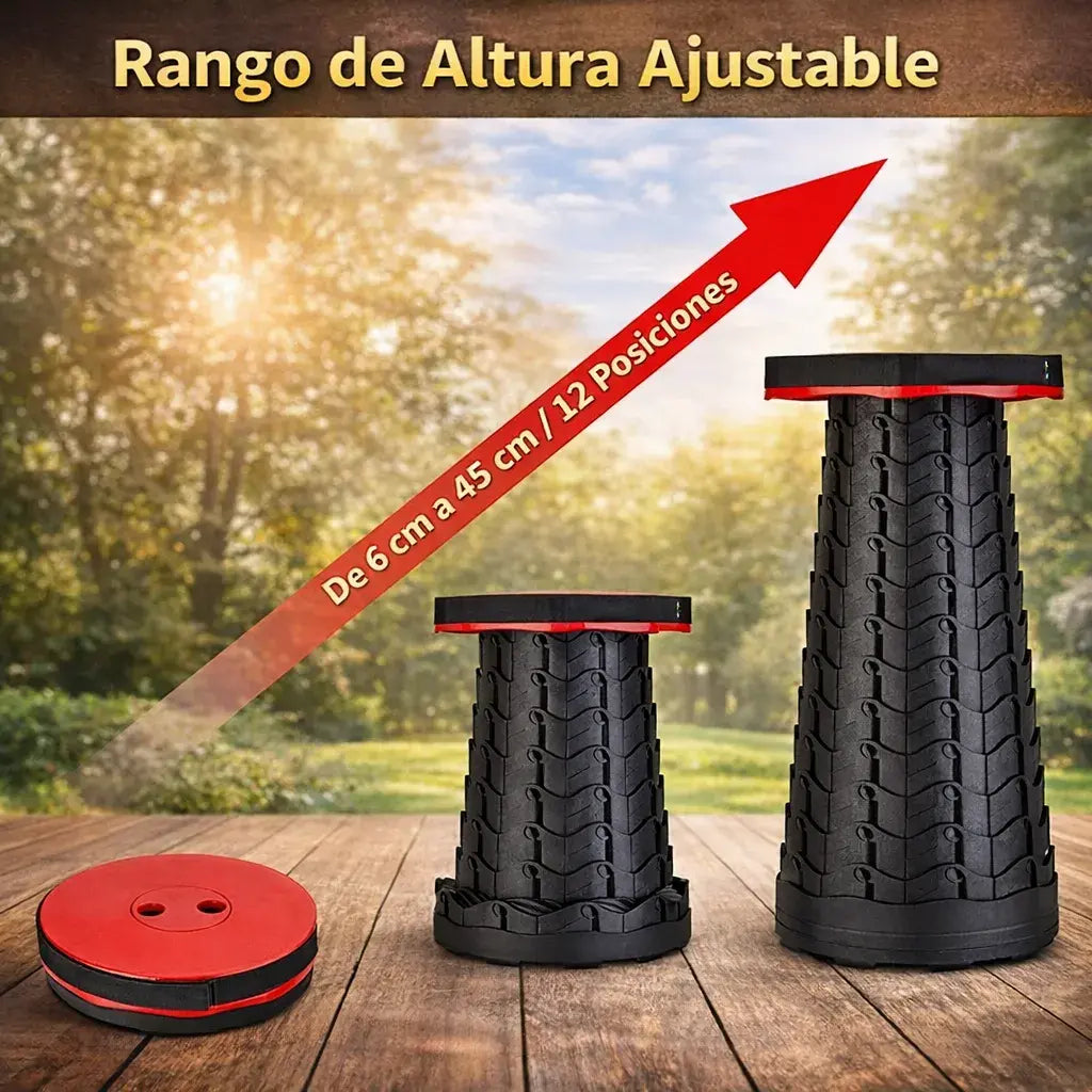 Silla Plegable GO+™: Tu asiento de 180kg de resistencia que se abre en 1 segundo - 🎁 HOY 35% DCTO
