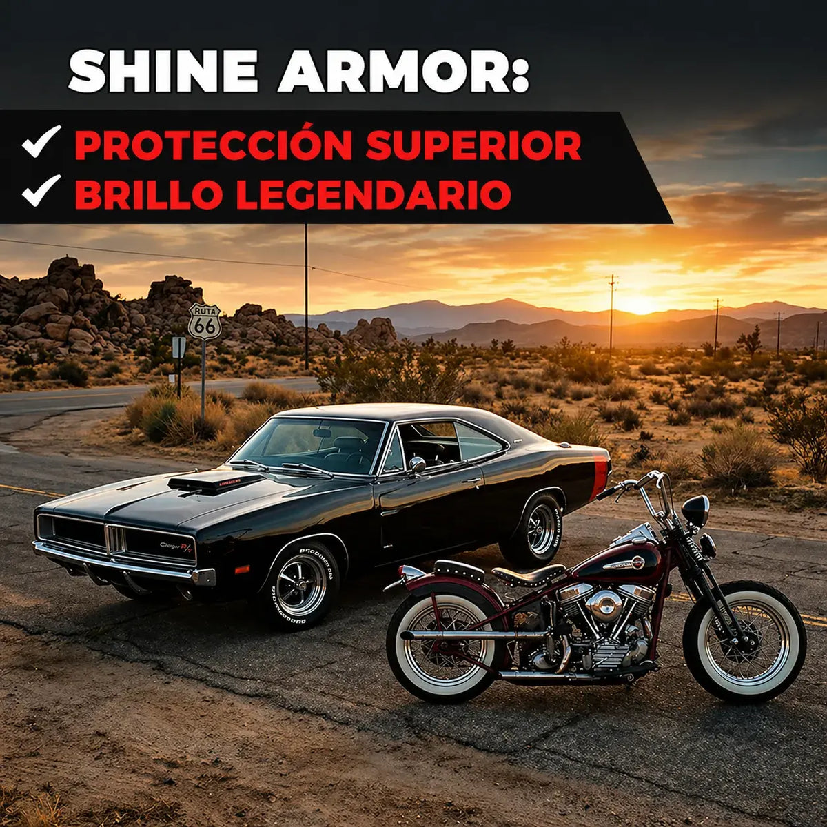 2x1 Cera Restauradora de Pintura Shine Armor™ para Carro y Moto: Brillo Profesional y Protección Antirrayas 🚘🏍️