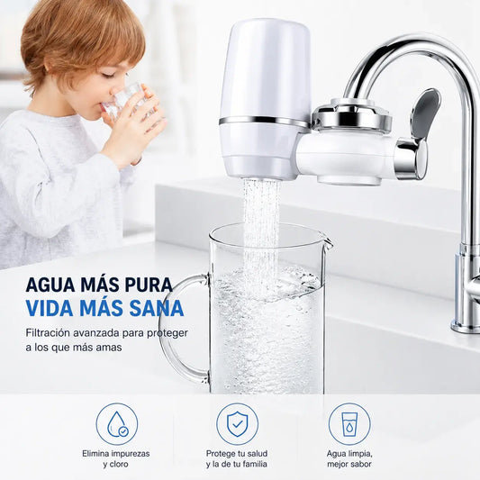 💧Filtro Purificador de Agua para Grifo con filtración avanzada en casa