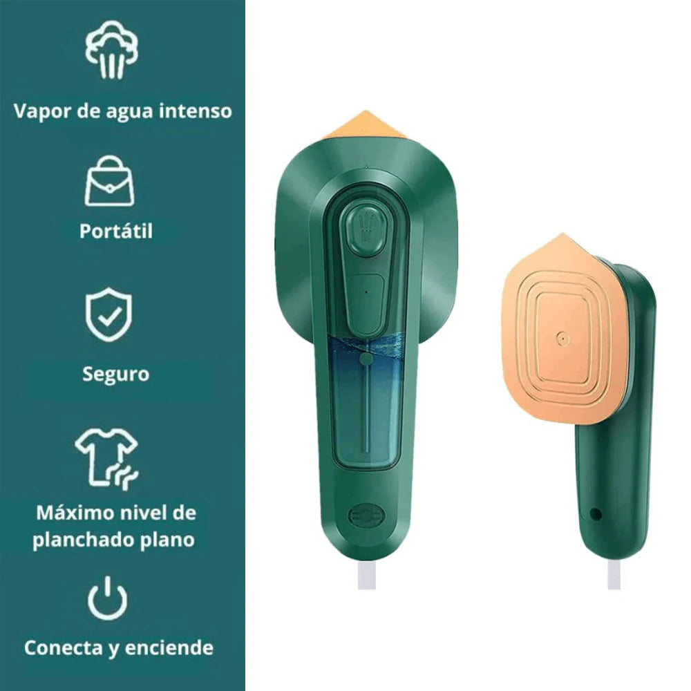 🚨  MINI PLANCHA DE VAPOR COMPACTA Y POTENTE -EDICIÓN PRO