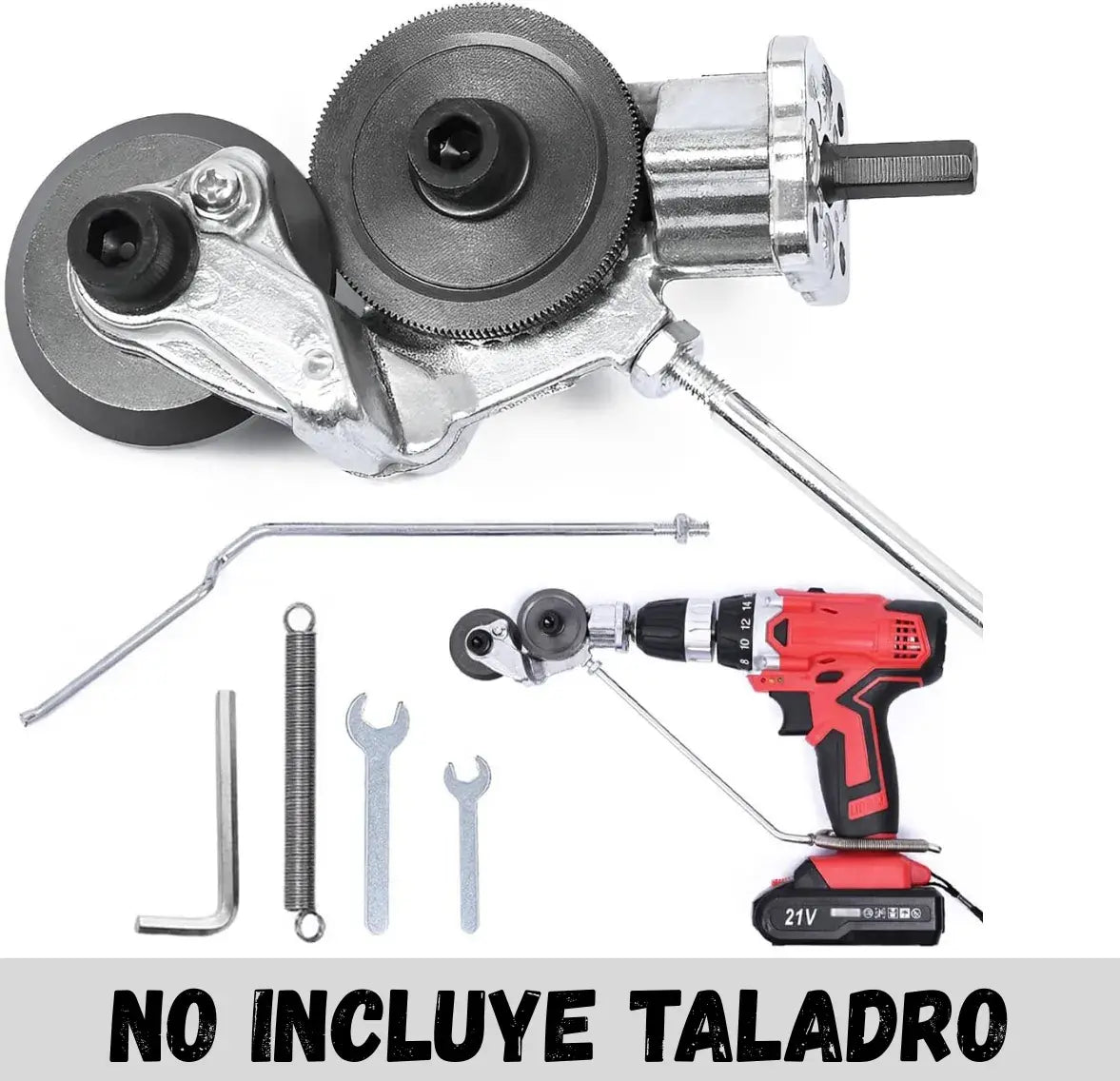 Cortador de Metal de Alta Precisión para Taladro + Obsequio Exclusivo🎁